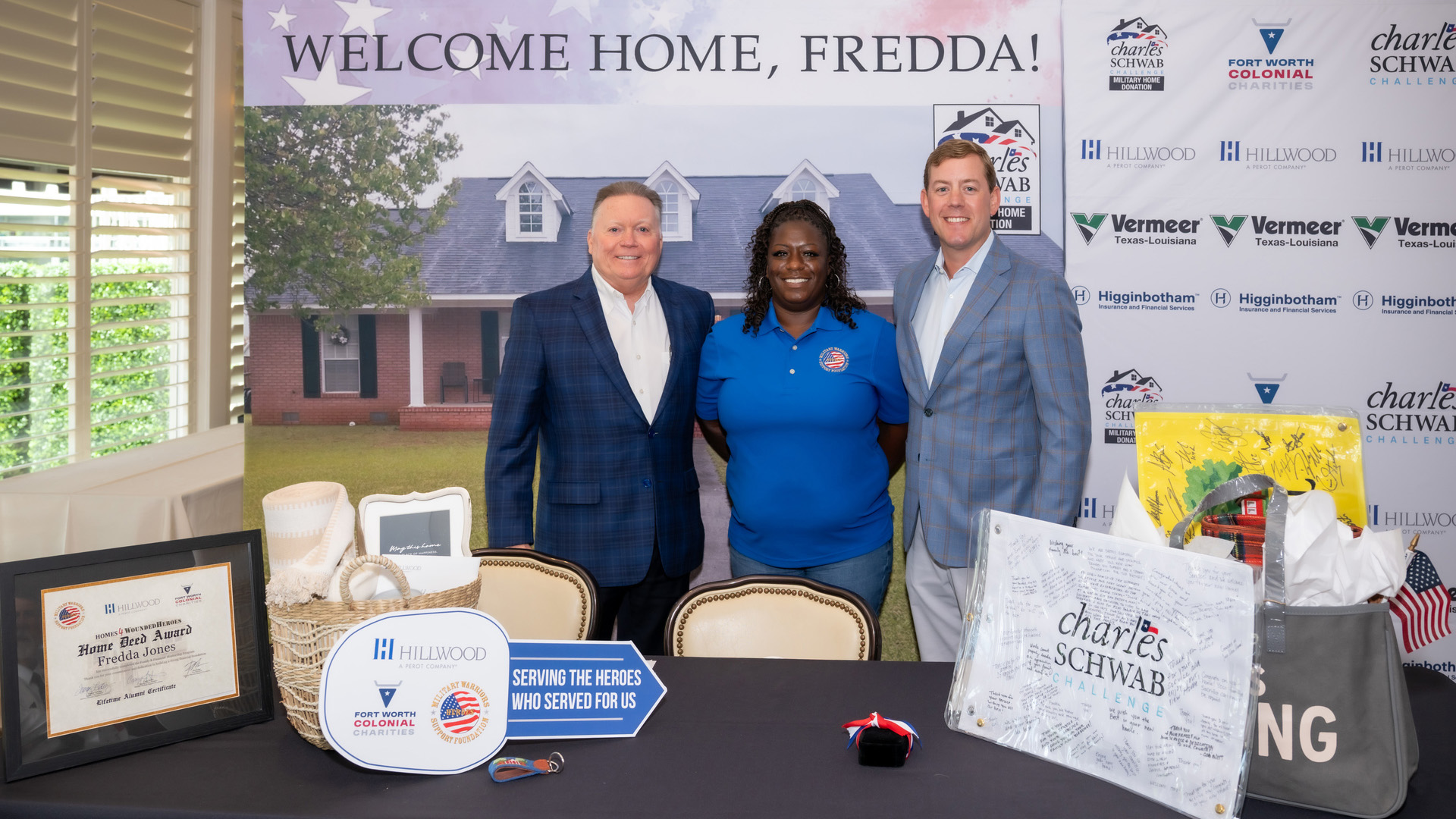 Donating a home in collaboration with Charles Schwab